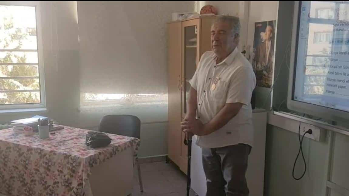 19 Eylül Gaziler Günü Misafirimiz Kıbrıs Gazisi İmam Hüseyin Kırtan'ı Ağırlamaktan Onur Duyduk.